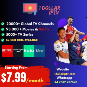 IPTV 1 Year Subscription